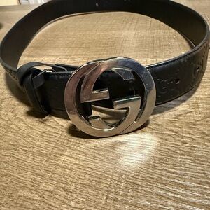 Gucci G Buckle Belt